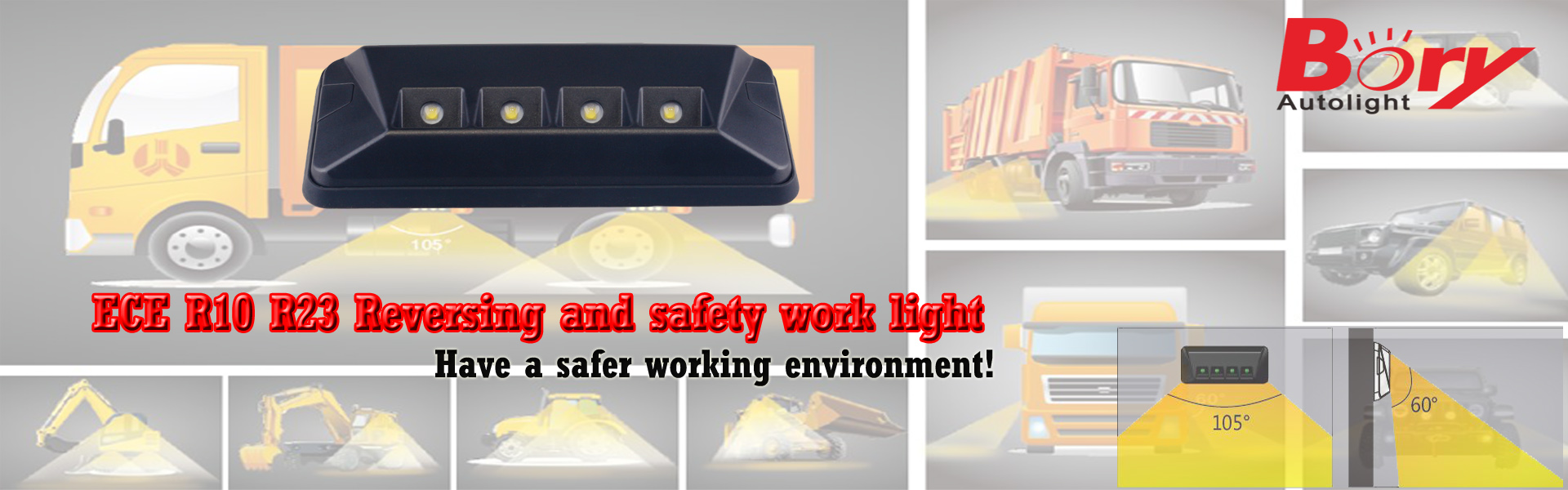 led driving light, led working light, led warning light,GUANGZHOU BORY AUTO LIGHT CO.LTD